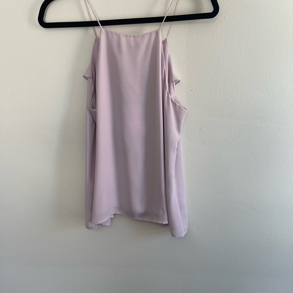 WAYF Light Purple Lace-Up Ruffle Cami Size M NWT! - Picture 3 of 3